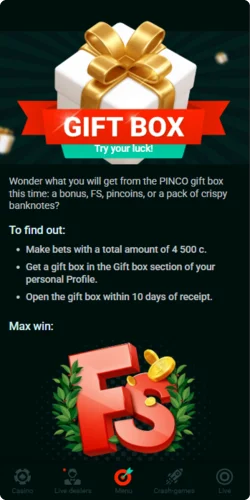 Plinko Gift Box
