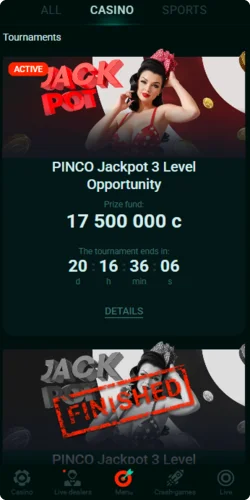 Plinko Турнирлер