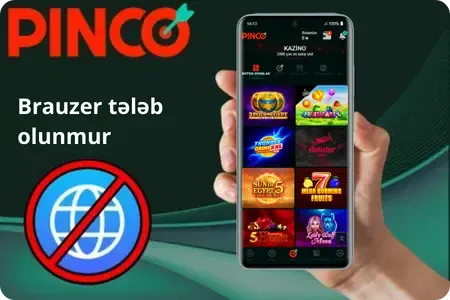 Pinco APK brauzerdə